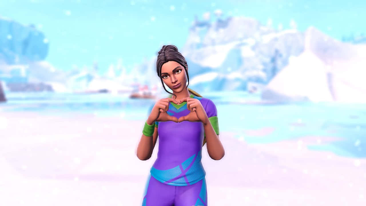 Realize Your Strategy And Play The Game Like A Pro With The Poised Playmaker Fortnite Skin Background