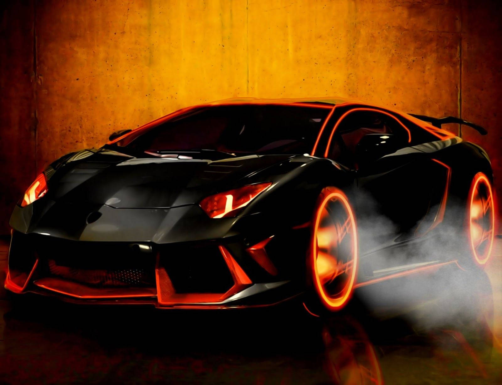 Really Cool Cars Black Lamborghini Aventador