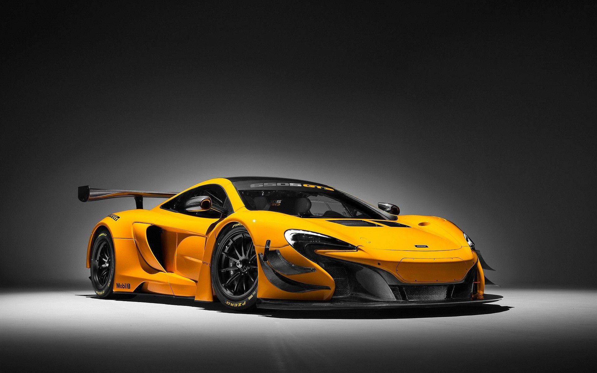 Really Cool Cars Gold Mclaren Background