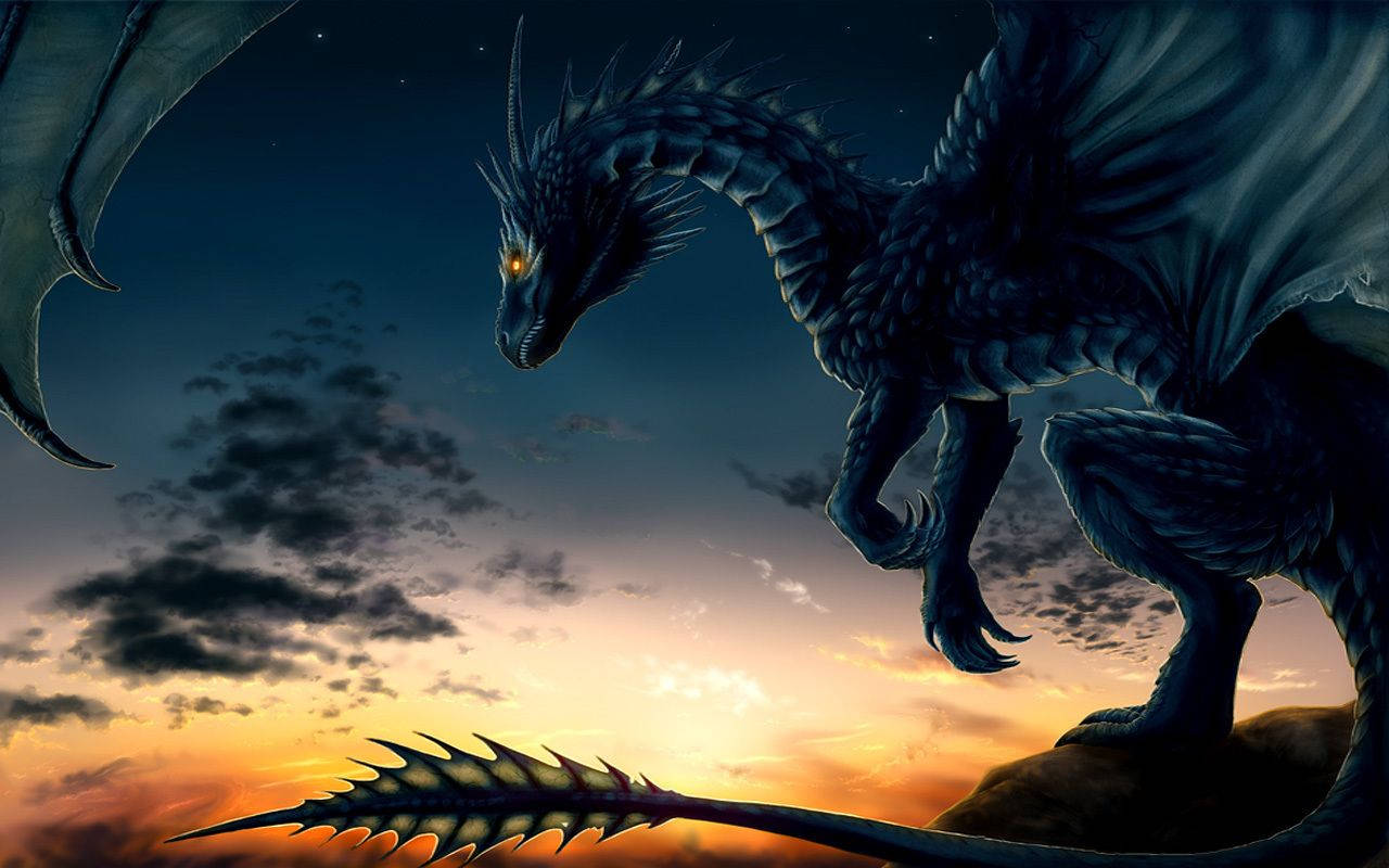 Really Cool Dragons Eastern Dragon Background