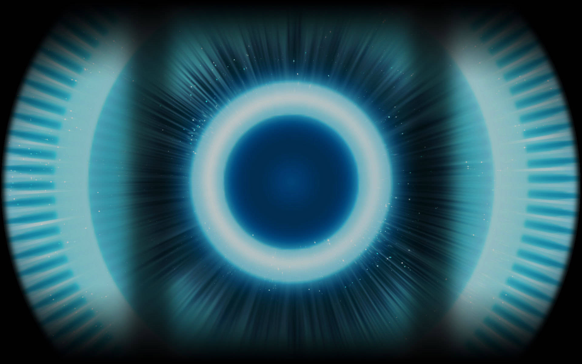 Really Cool Futuristic Eye Background