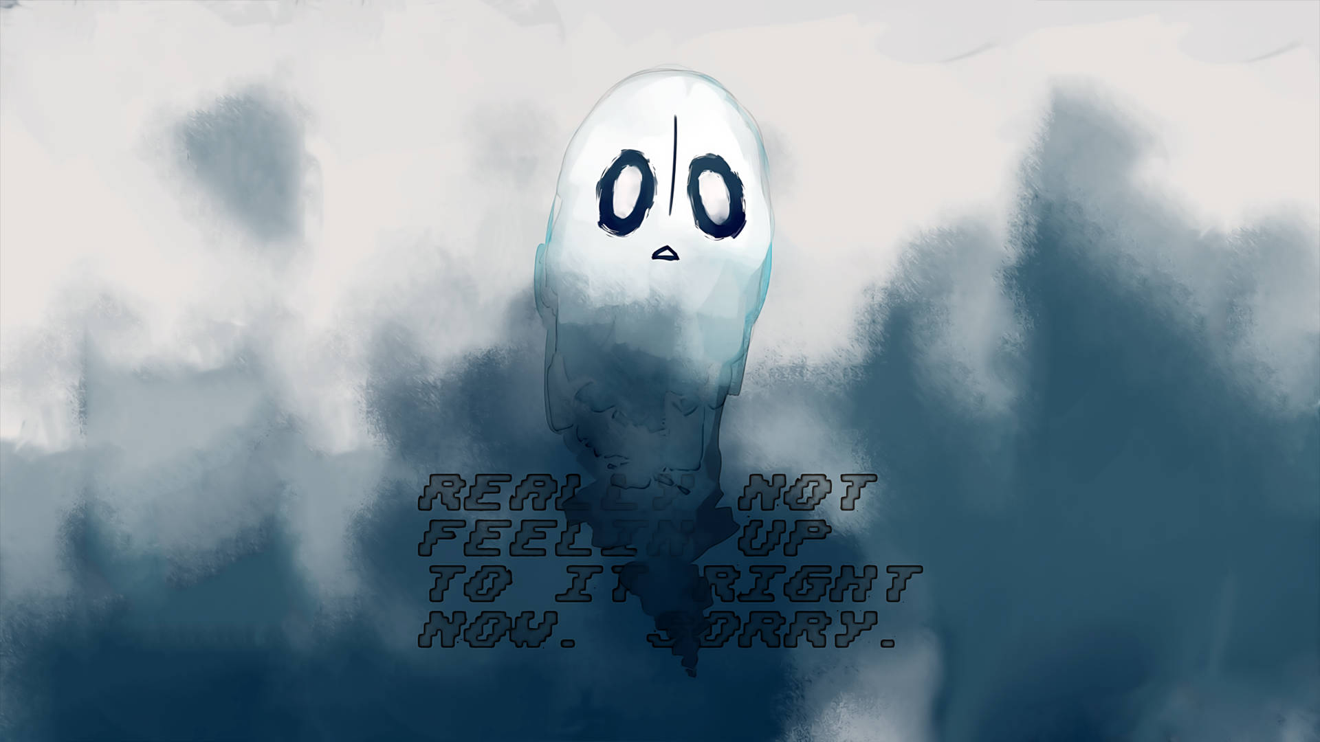 Really Cool Napstablook Background