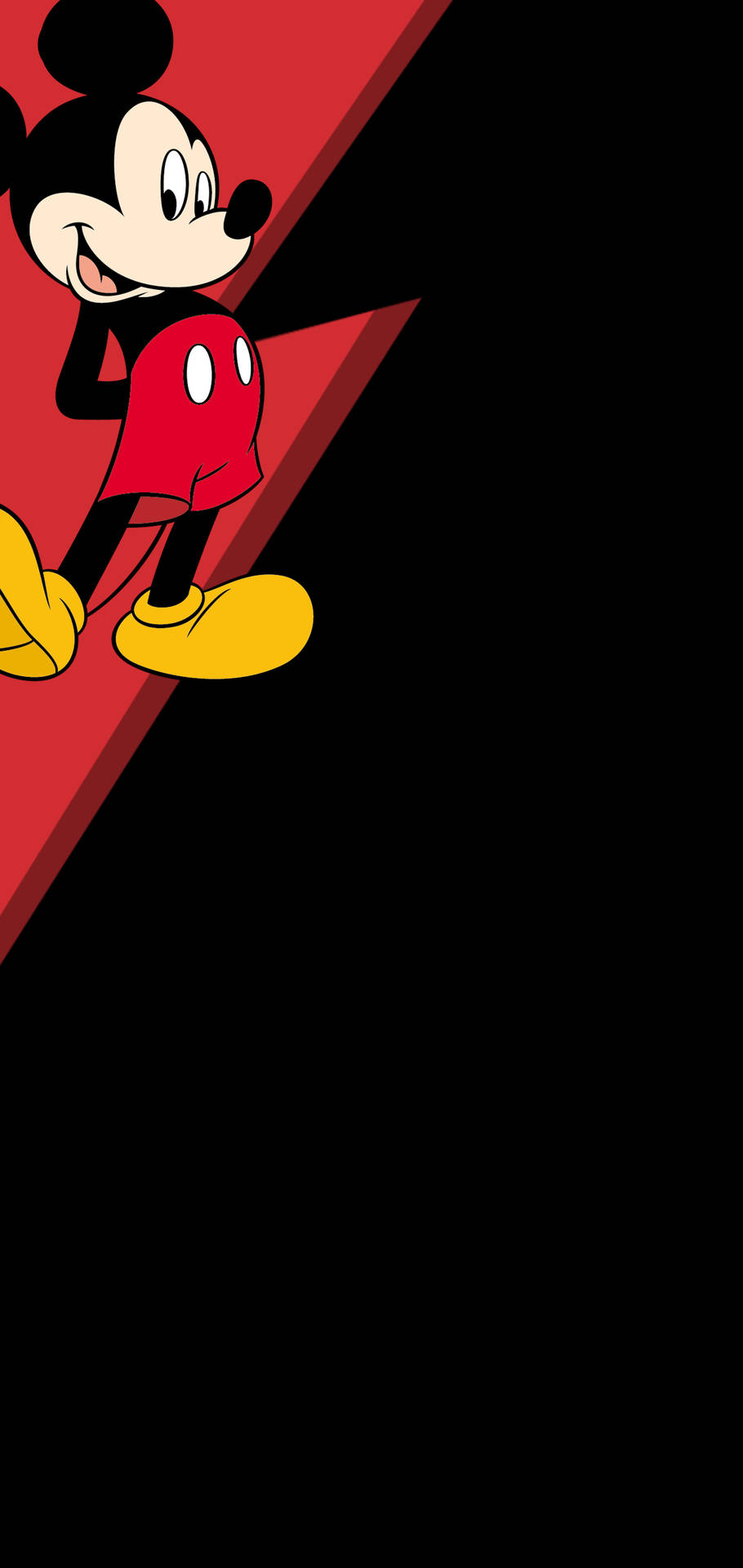 Realme 6 Punch Hole Mickey Mouse Background