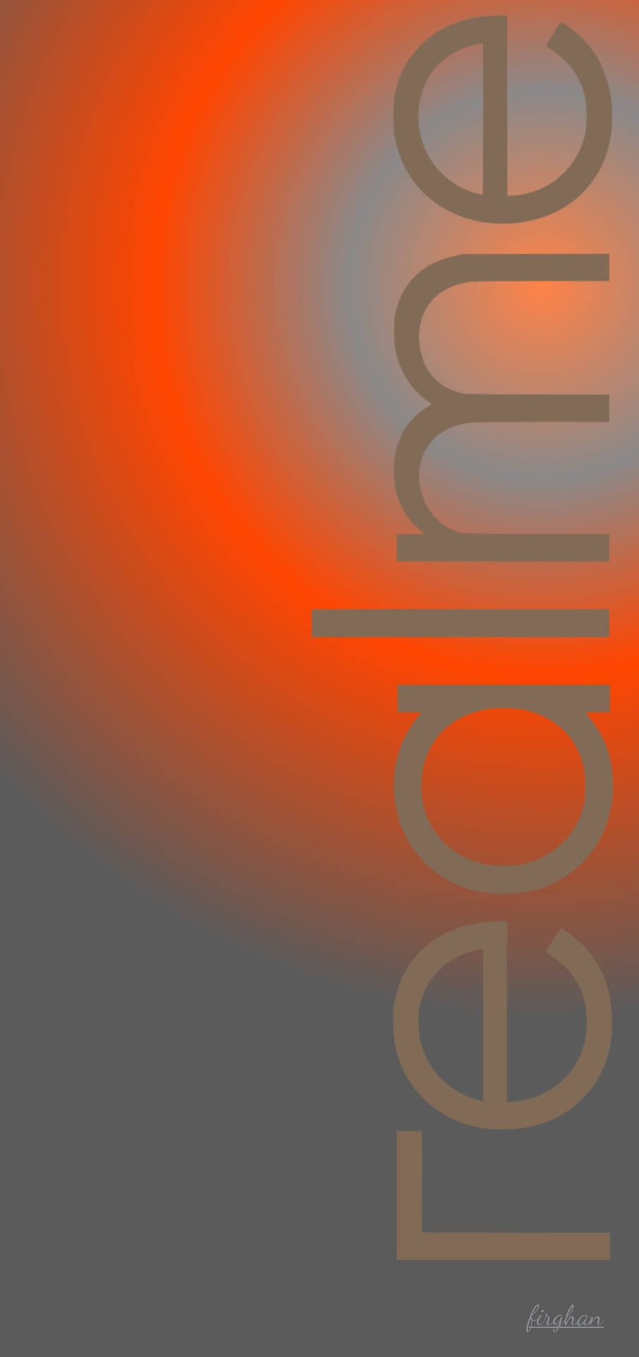 Realme Logo Orange Gray Abstract Background