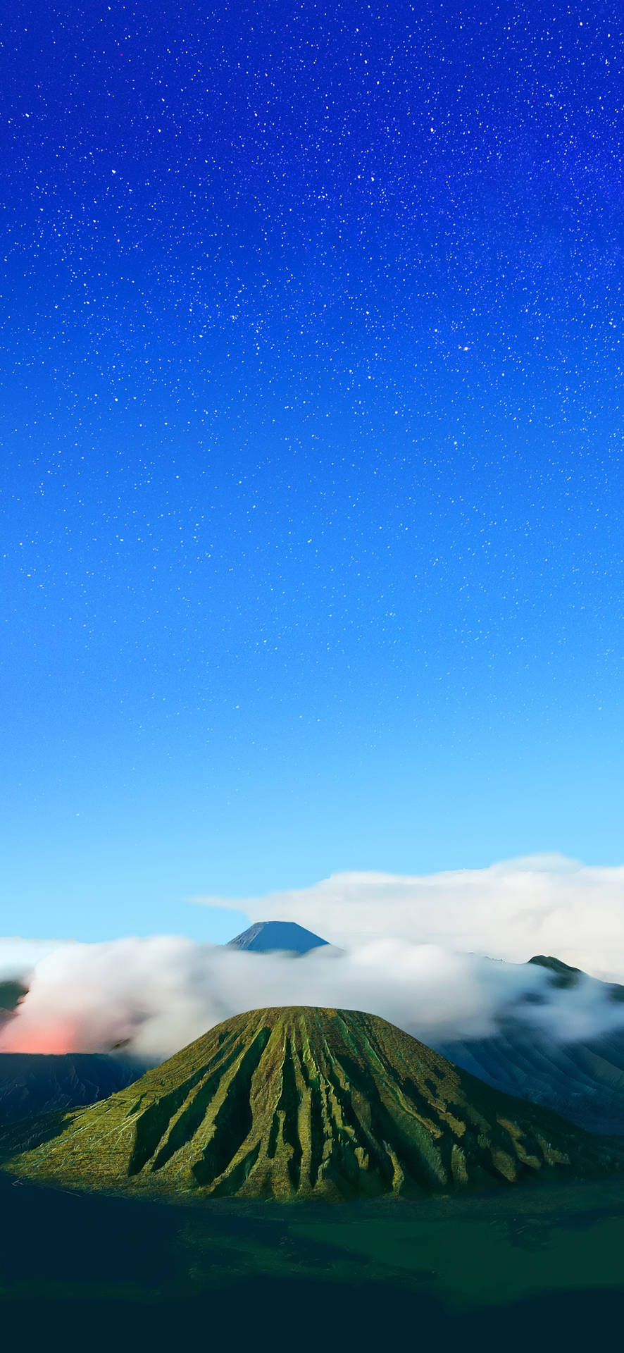 Realme Mount Bromo Background