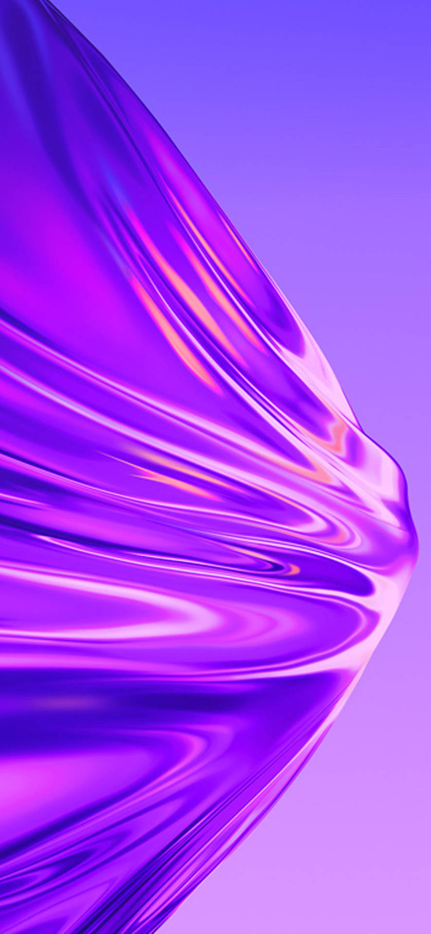 Realme Neon Purple Background
