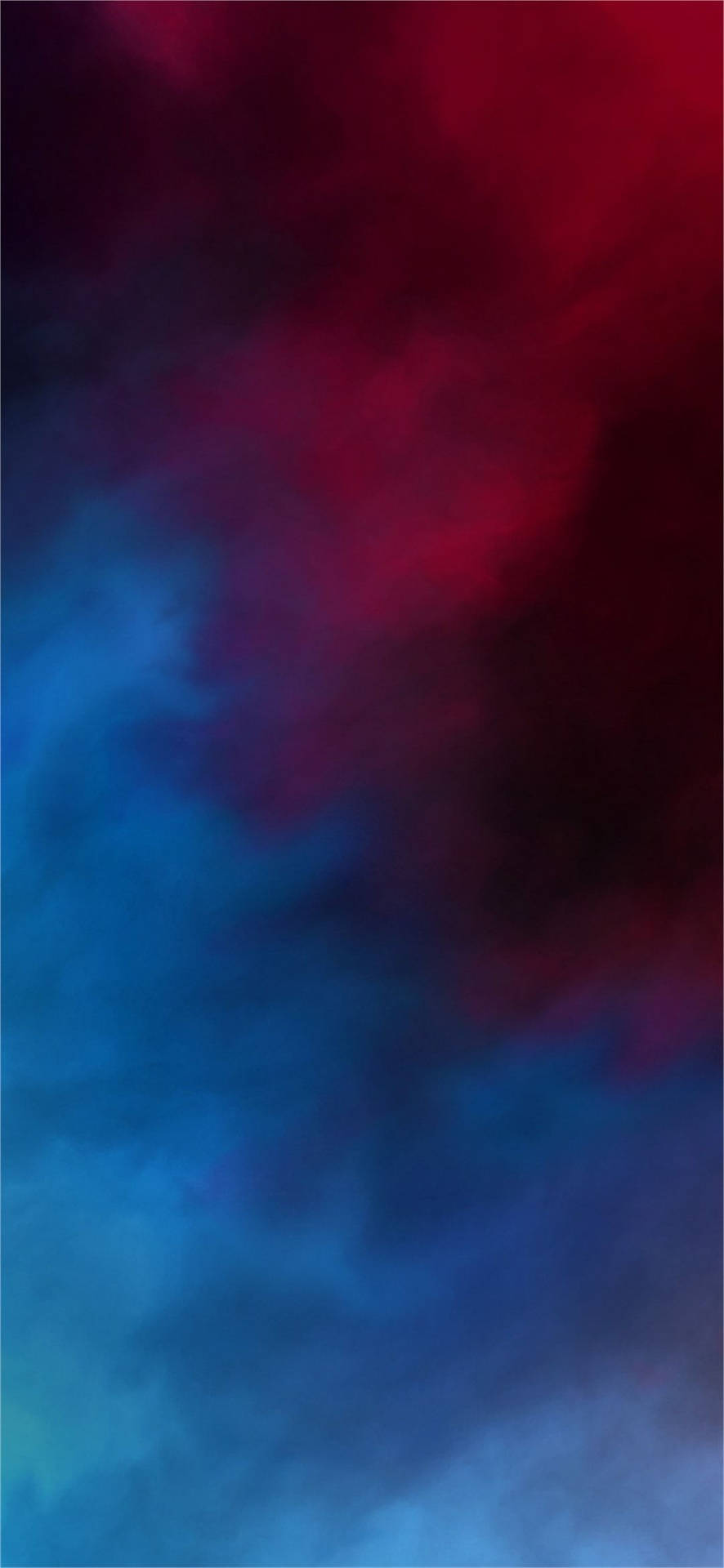 Realme Red And Blue Smoke Background