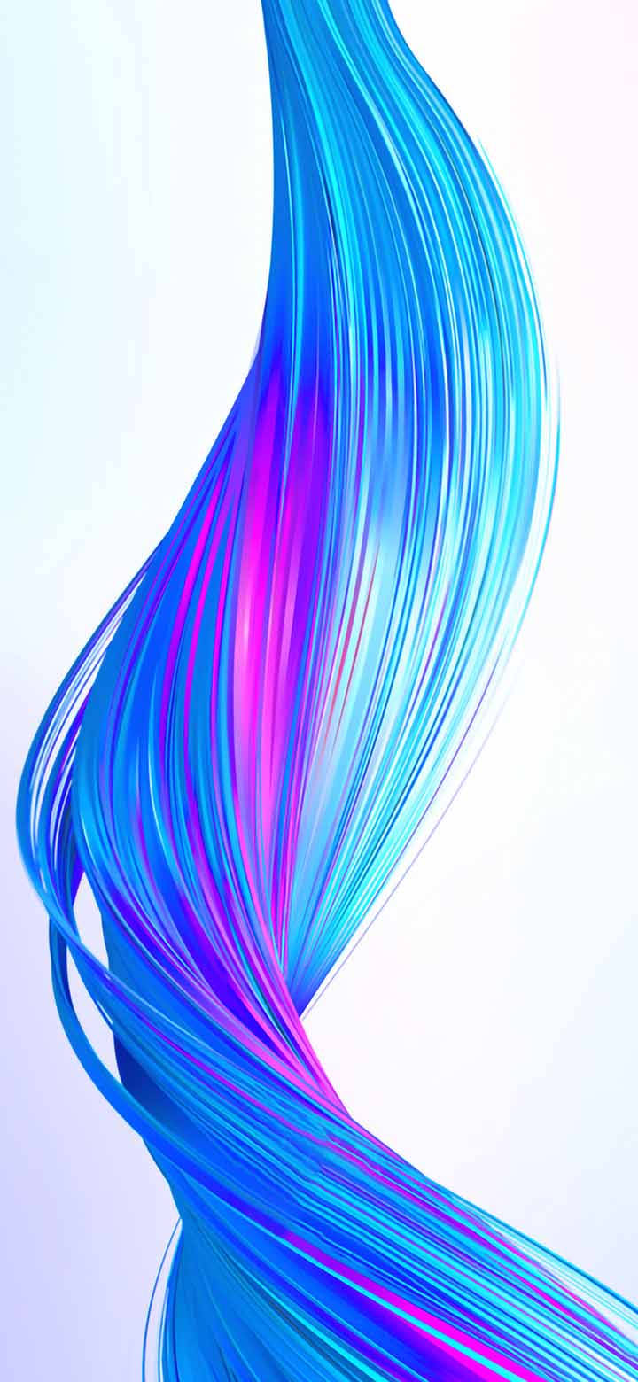 Realme Strands Of Colors Background