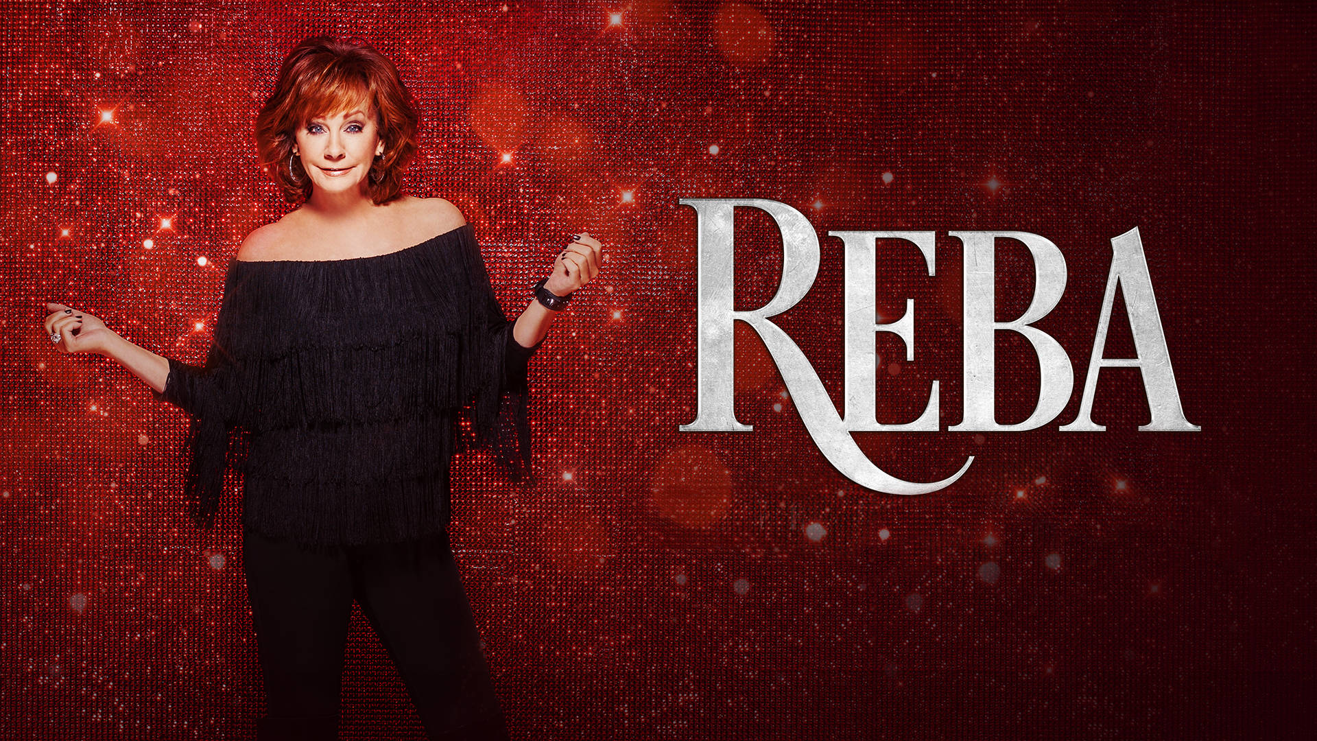 Reba Mcentire Live Concert Glam Background