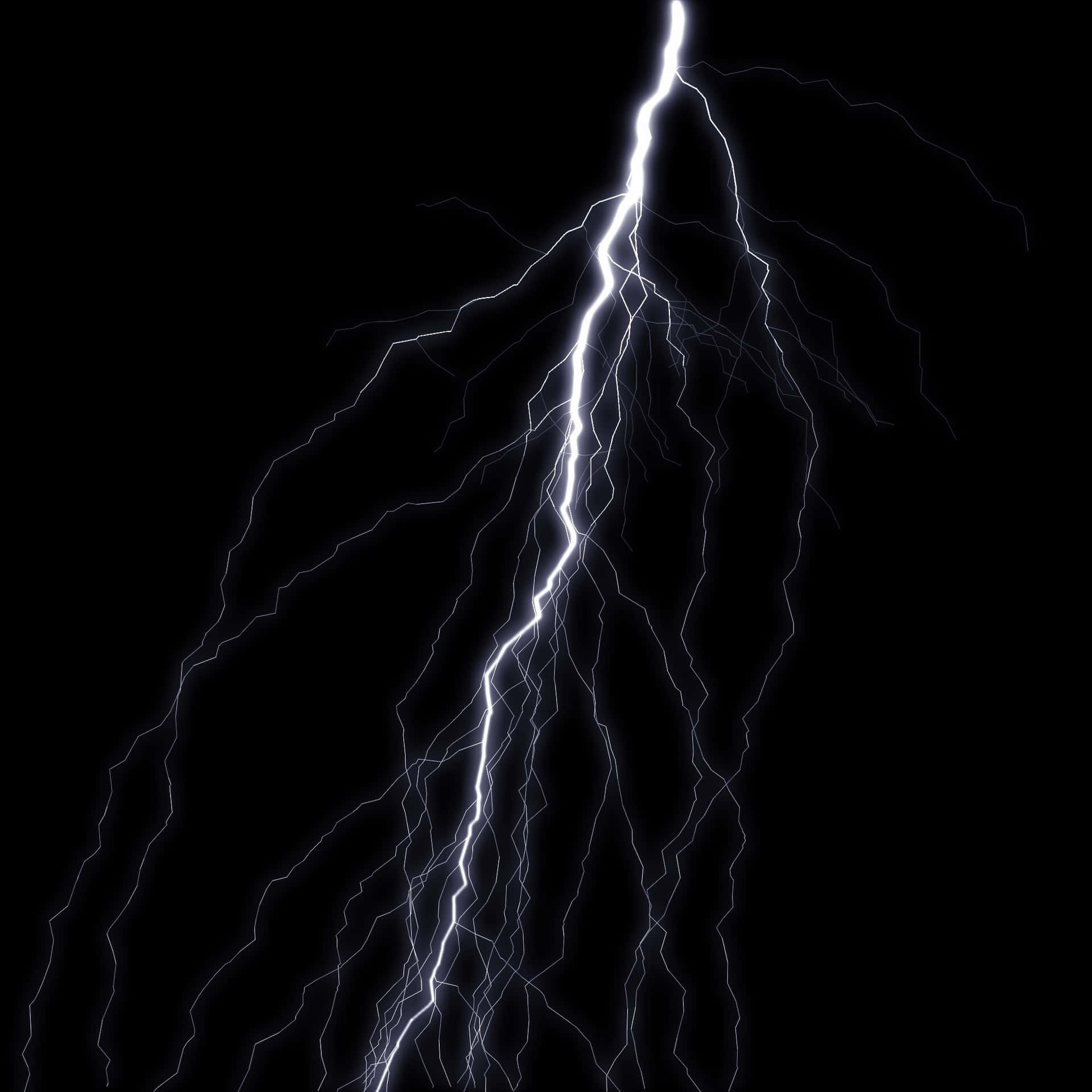 Recharge Your Iphone With Lightning Bolt Background