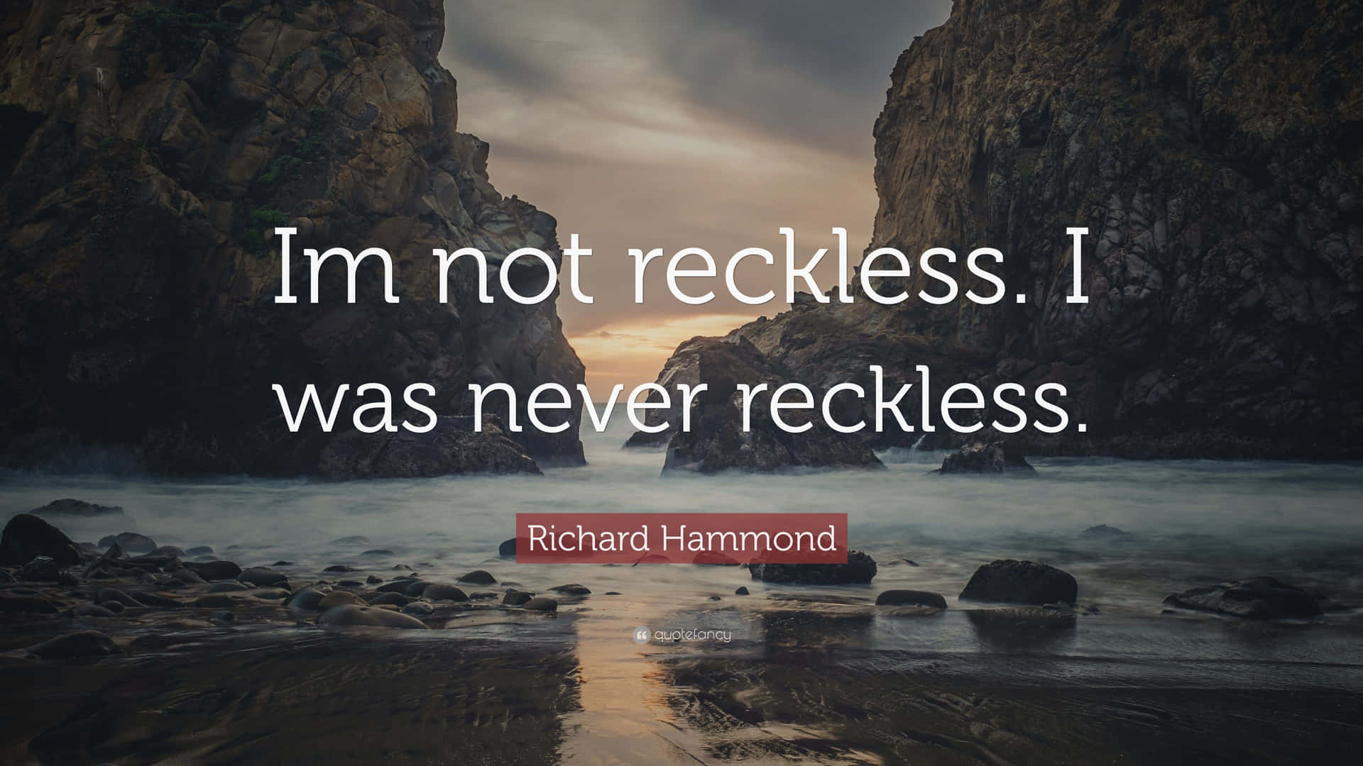 Reckless Quote From Richard Hammond Background