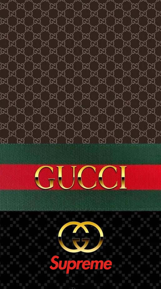 Recreate Your Wardrobe With Supreme And Gucci's Effortless Style. Background