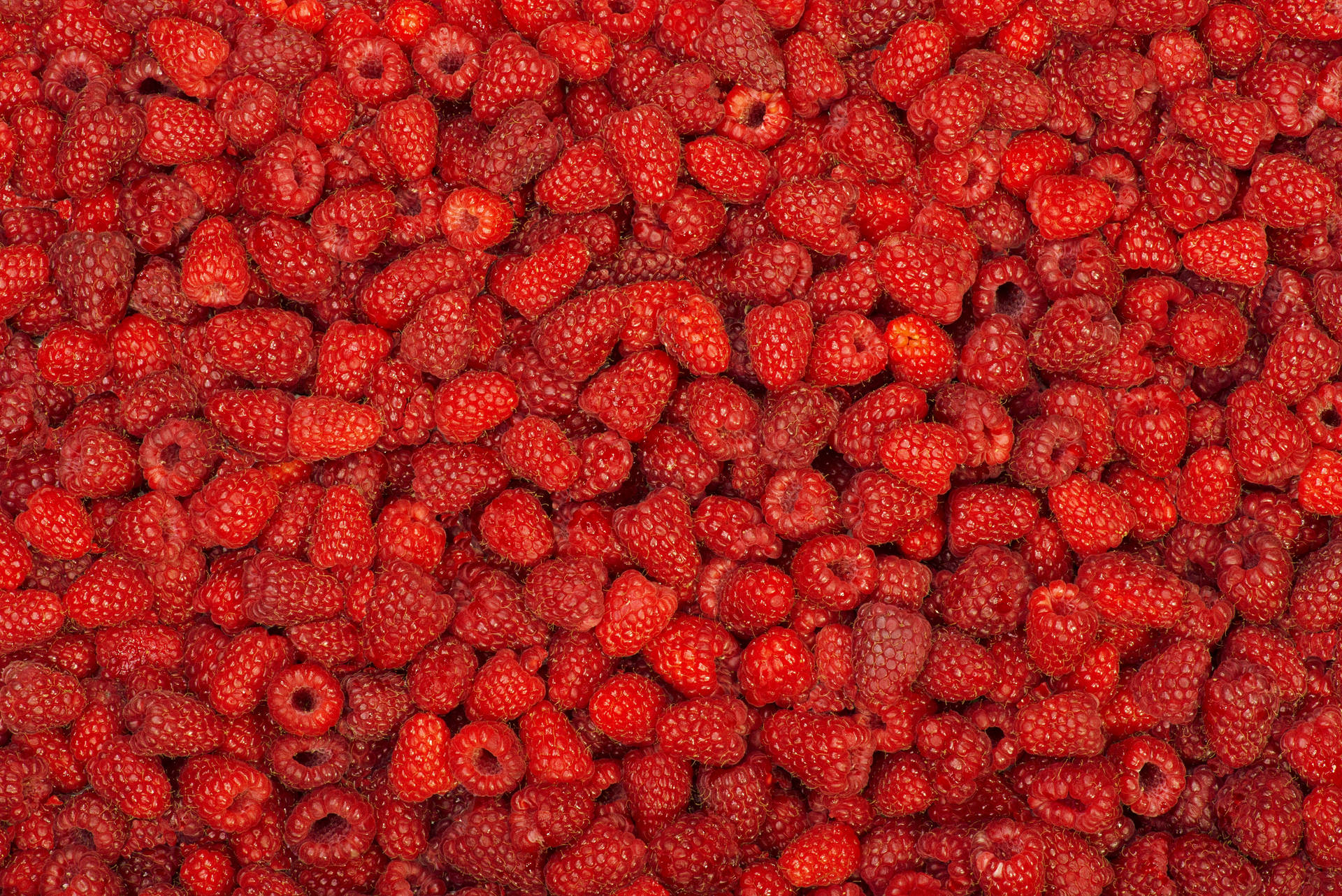 Red 4k Uhd Raspberries Fruit Background