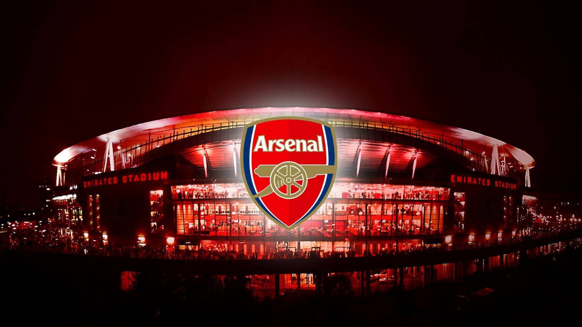 Red Aesthetic Arsenal Stadium Background
