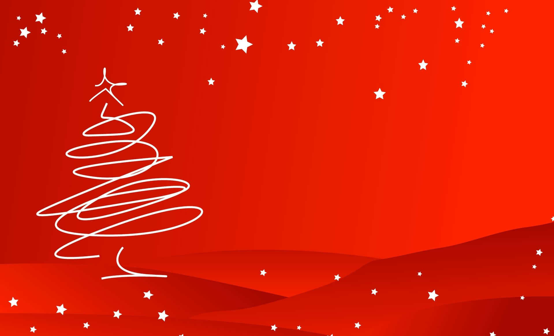 Red Aesthetic Christmas Background