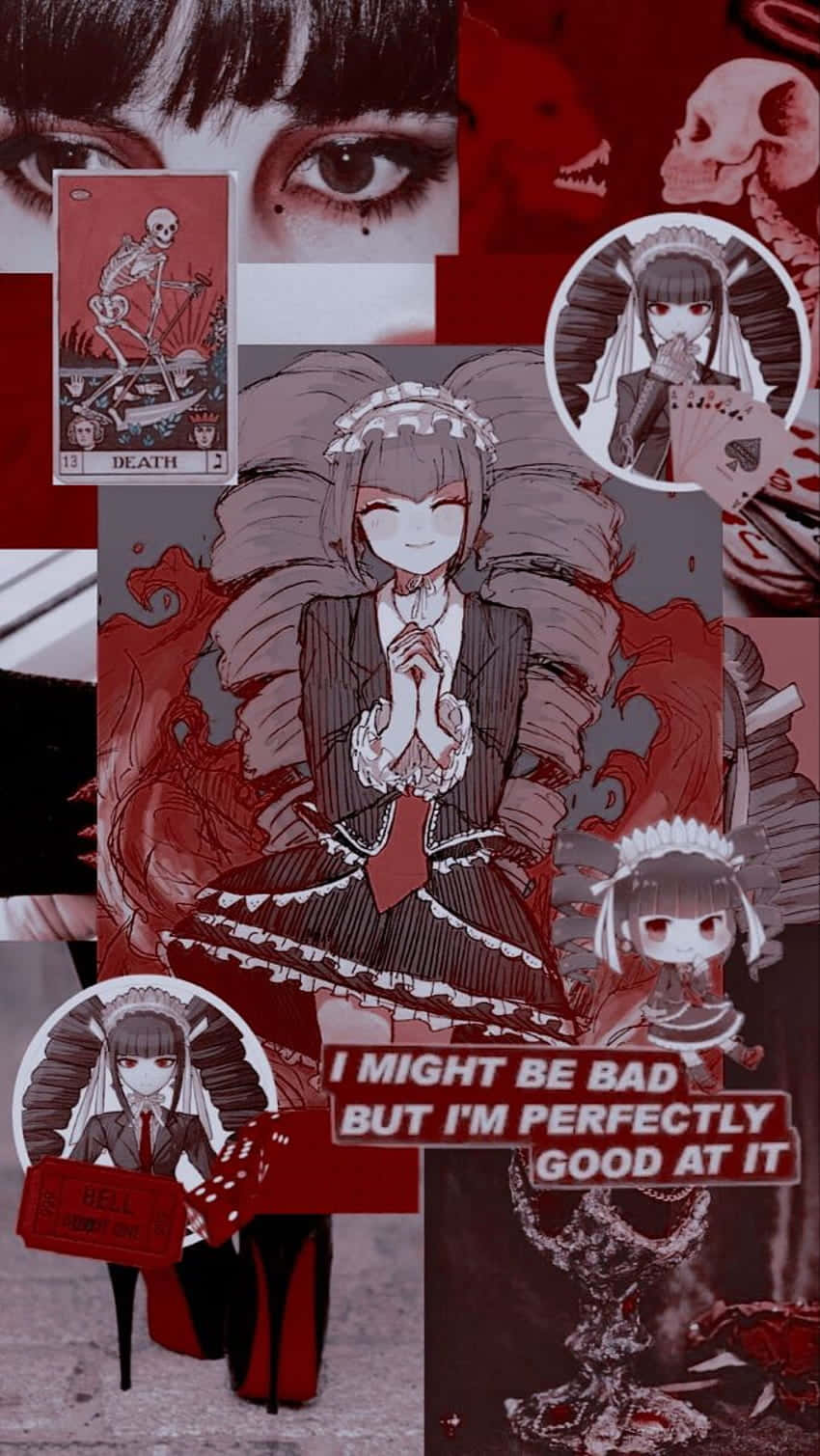 Red Aesthetic Cute Pfp For Tiktok