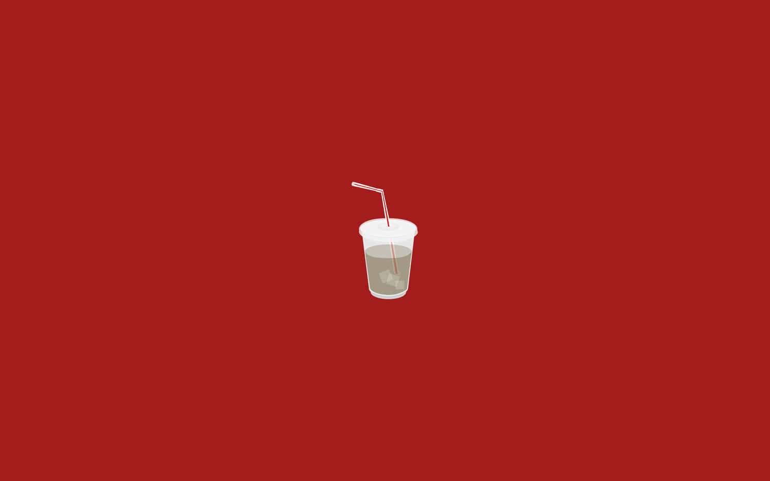 Red Aesthetic Laptop Straw Cup Background
