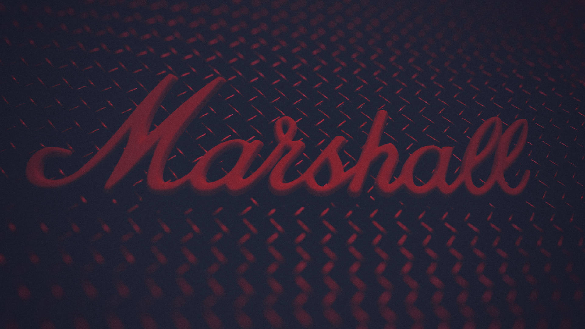 Red Aesthetic Marshall Logo