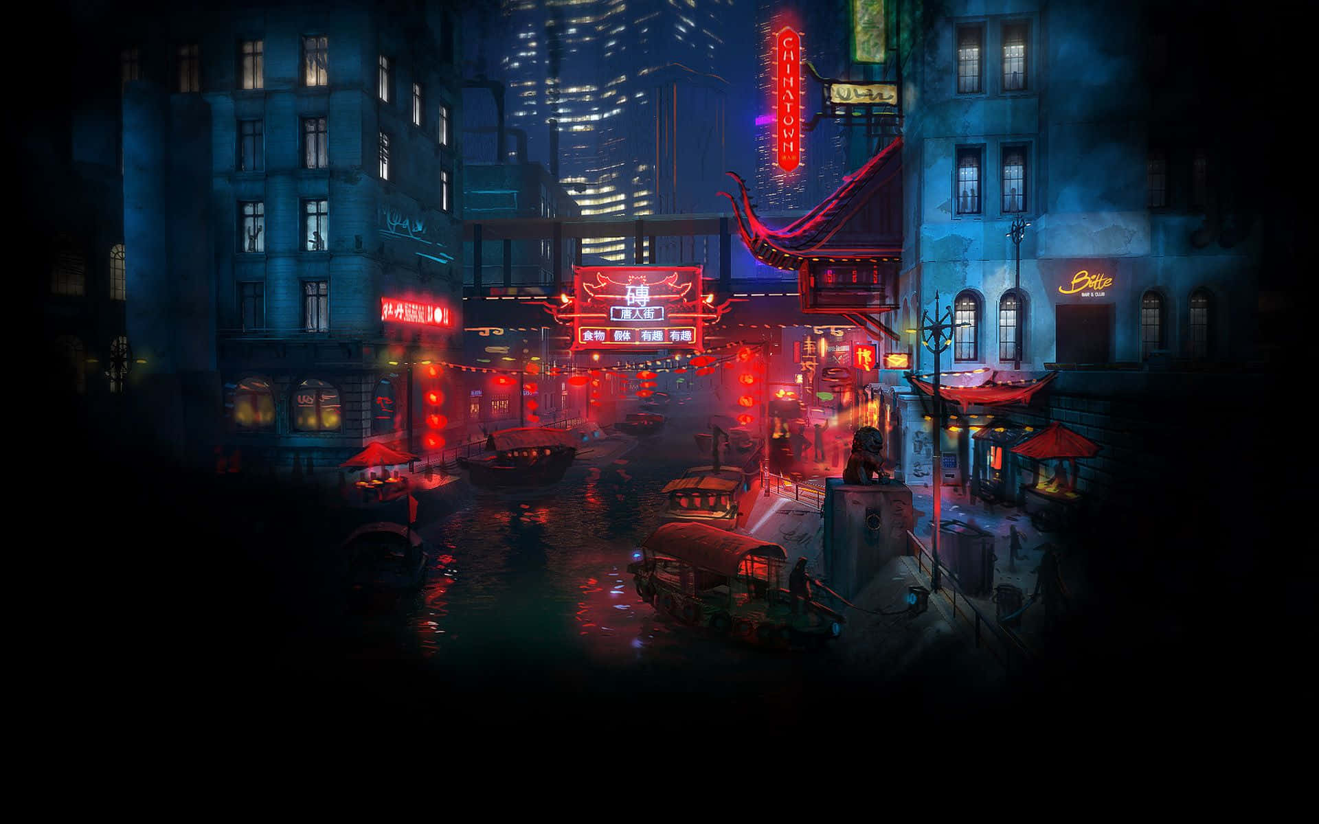 Red Aesthetic Pc With Red Key Background