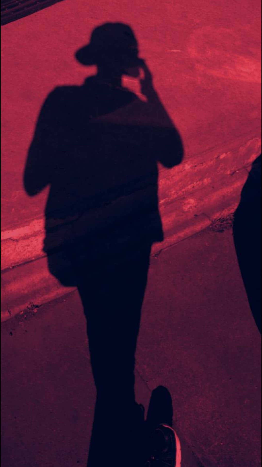 Red Aesthetic Shadow Pfp