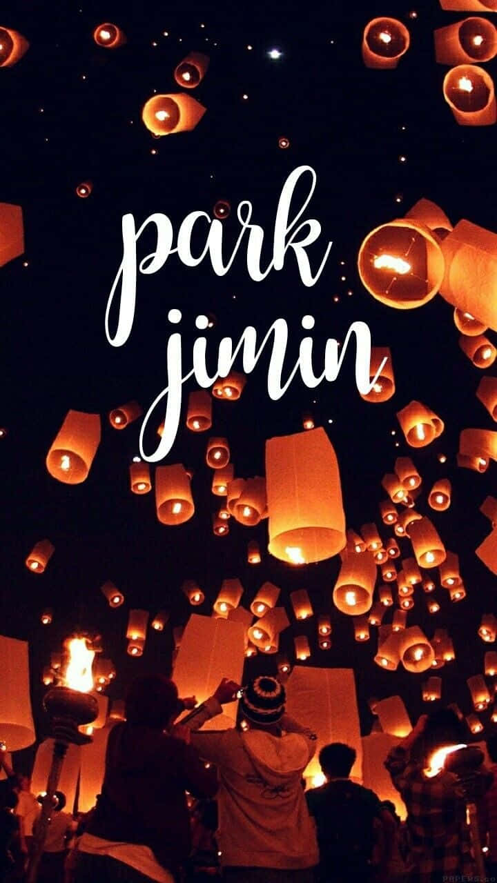 Red Aesthetic Tumblr Floating Lanterns Park Jimin