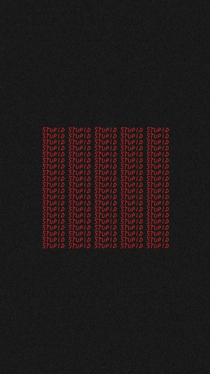 Red Aesthetic Tumblr Stupid Pattern