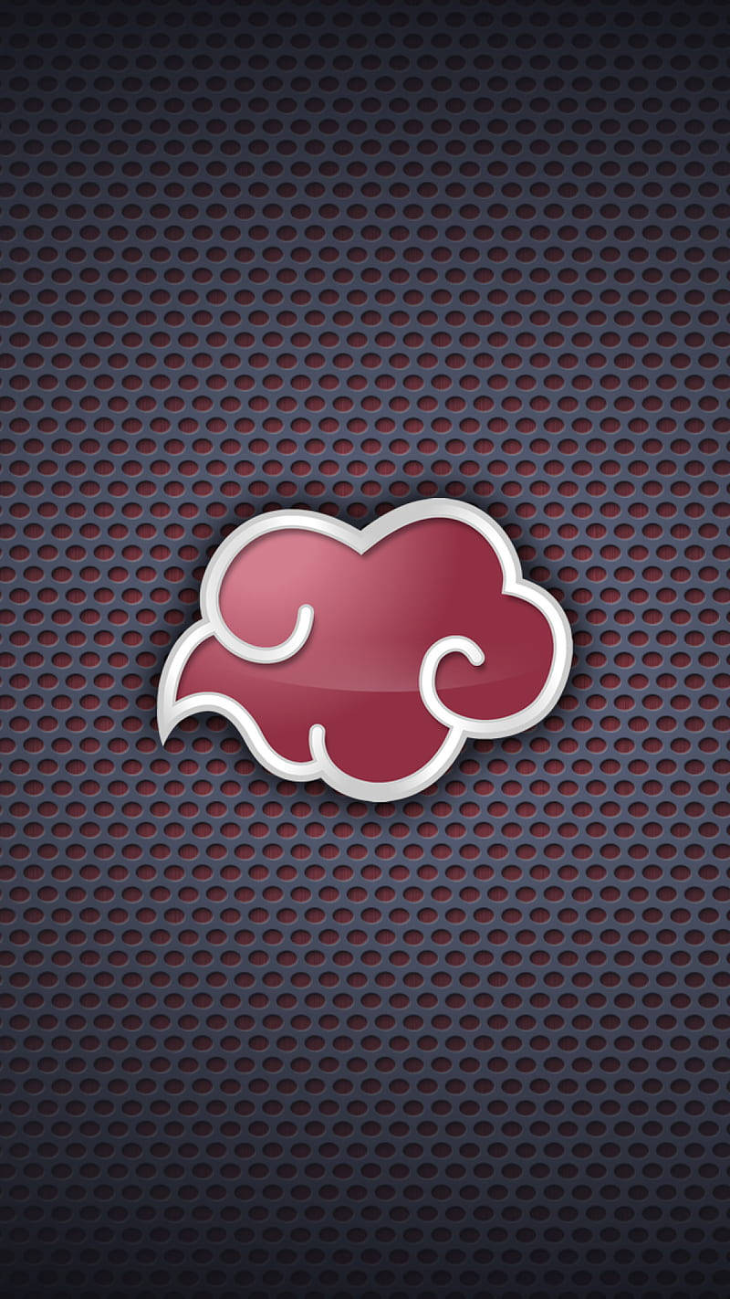 Red Akatsuki Cloud Iphone Metallic