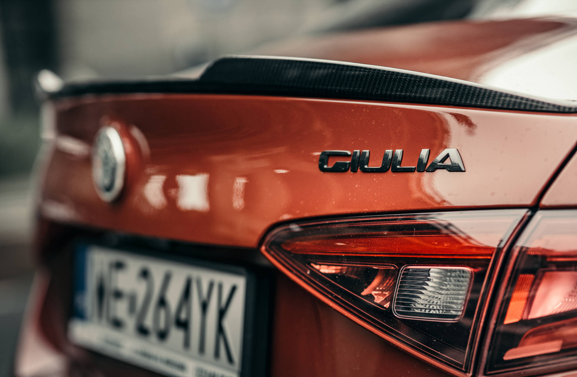 Red Alfa Romeo Giulia: Powerful And Luxurious