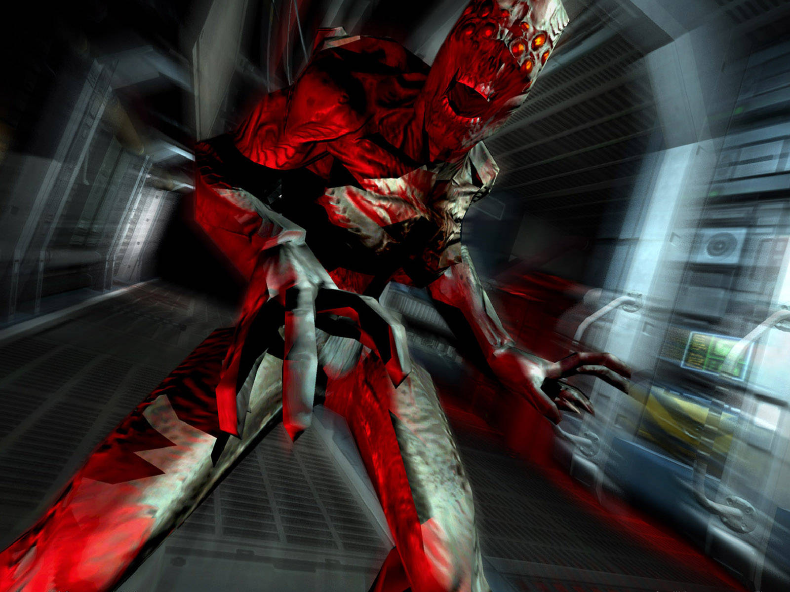 Red Alien Of Doom 4k Background