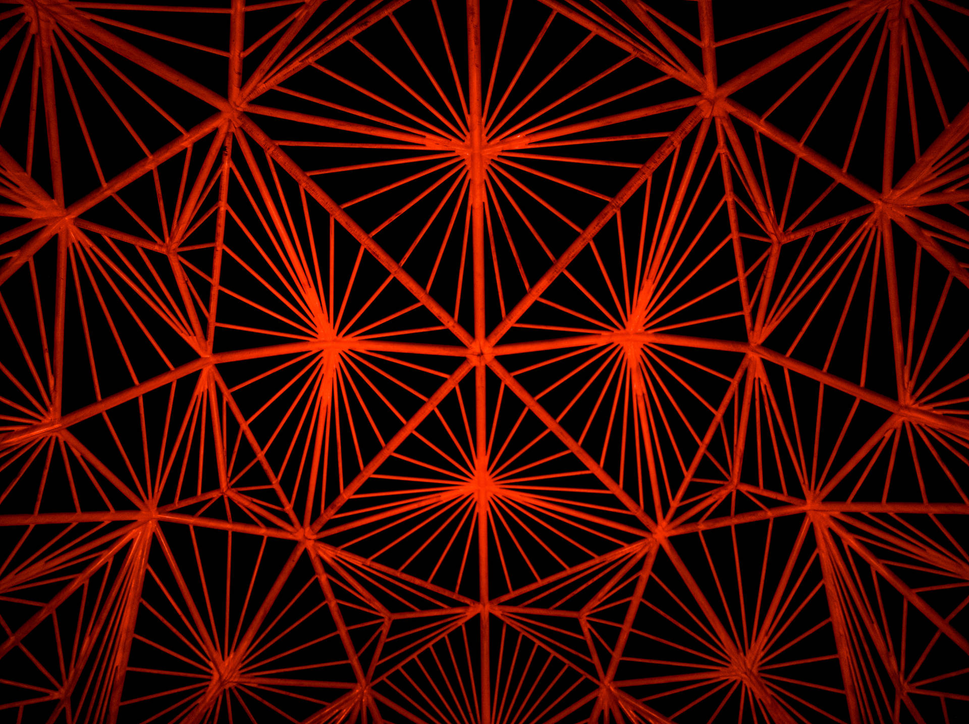 Red And Black Aesthetic Geometric Background