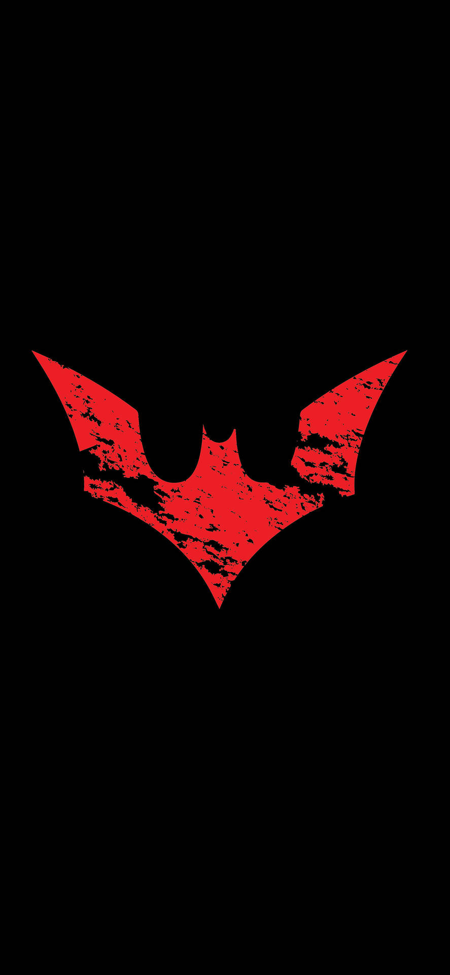 Red And Black Bat Iphone Background