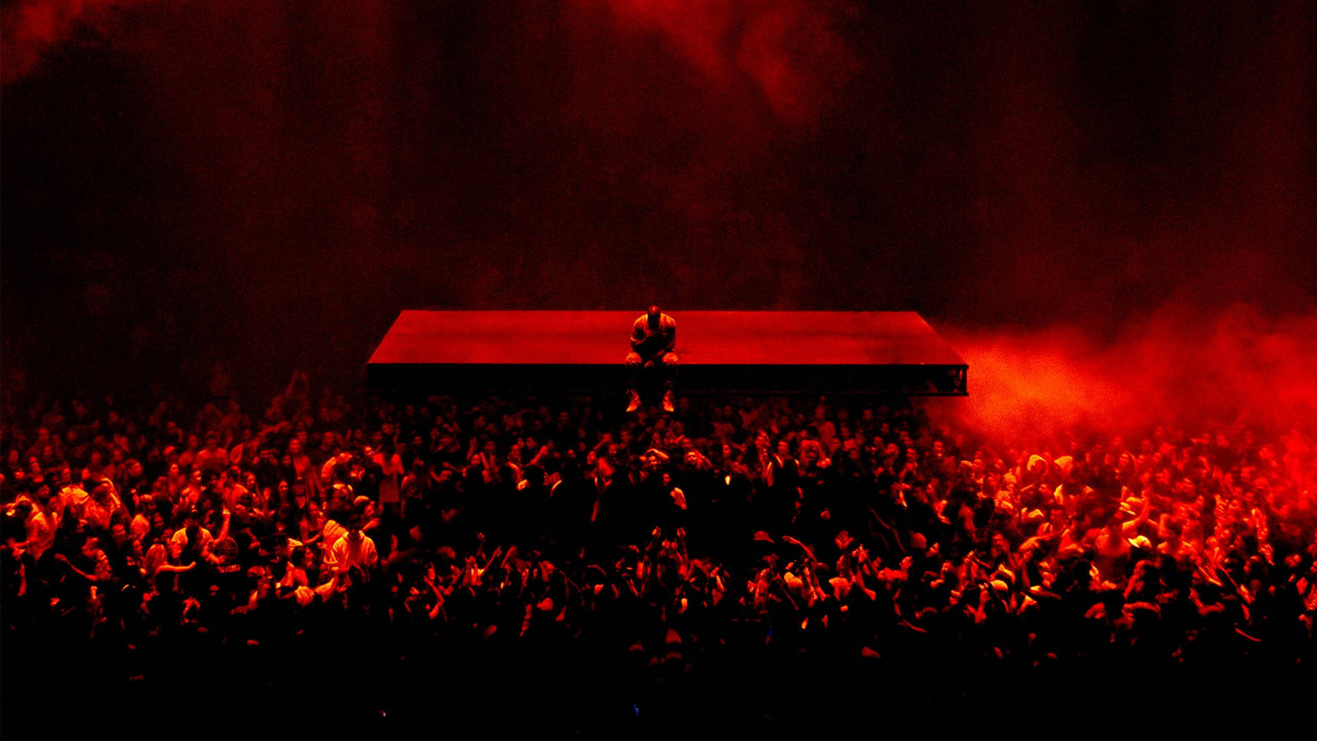 Red And Black Kanye West Saint Pablo