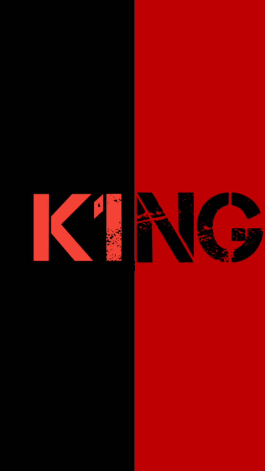Red And Black King Iphone Background