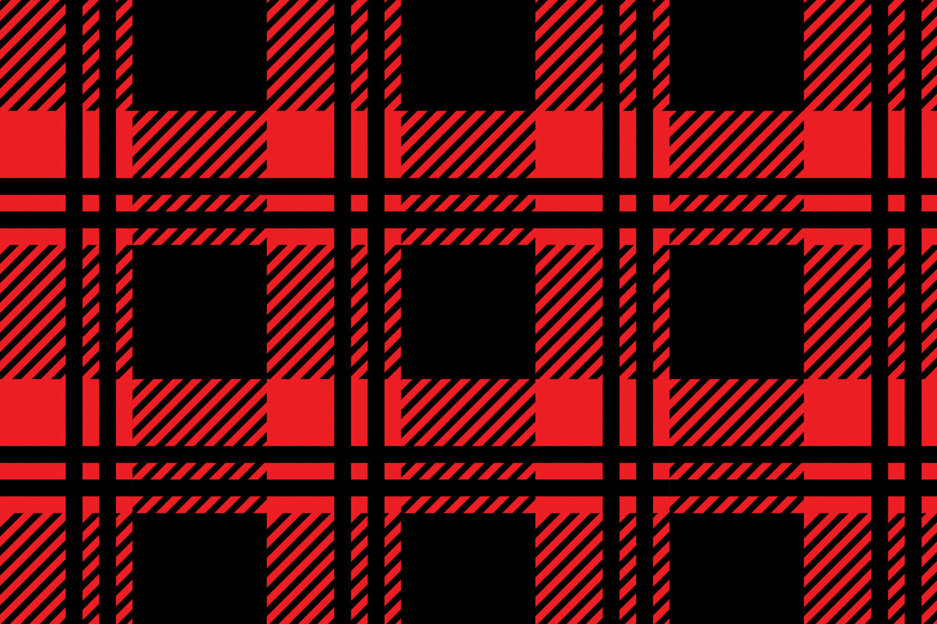 Red And Black Plaid Pattern Background