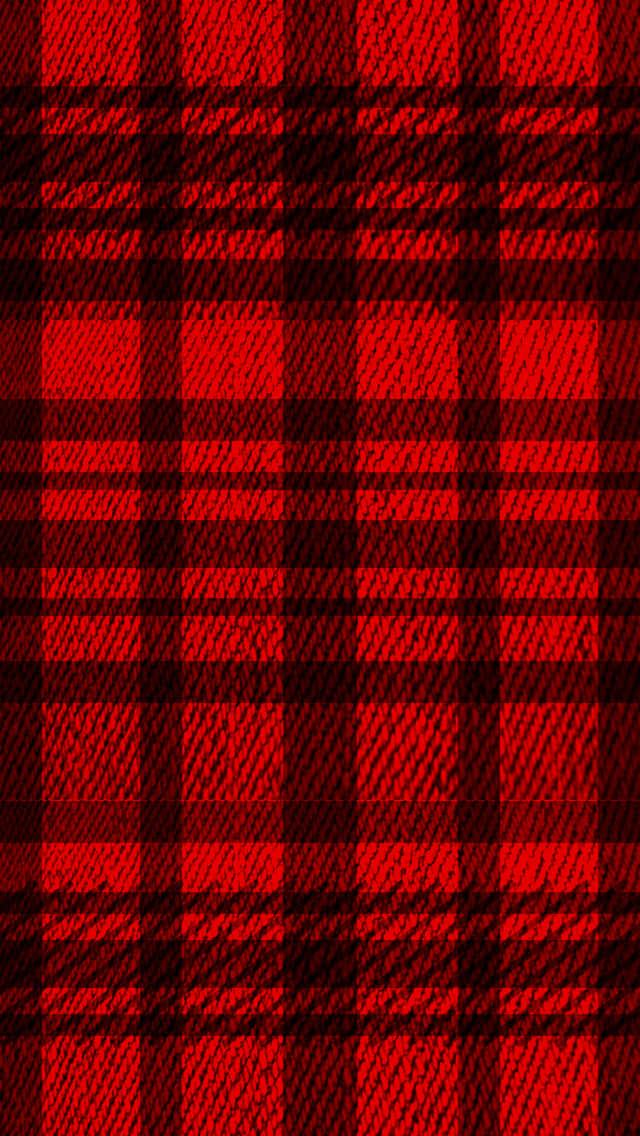 Red And Black Tartan Plaid