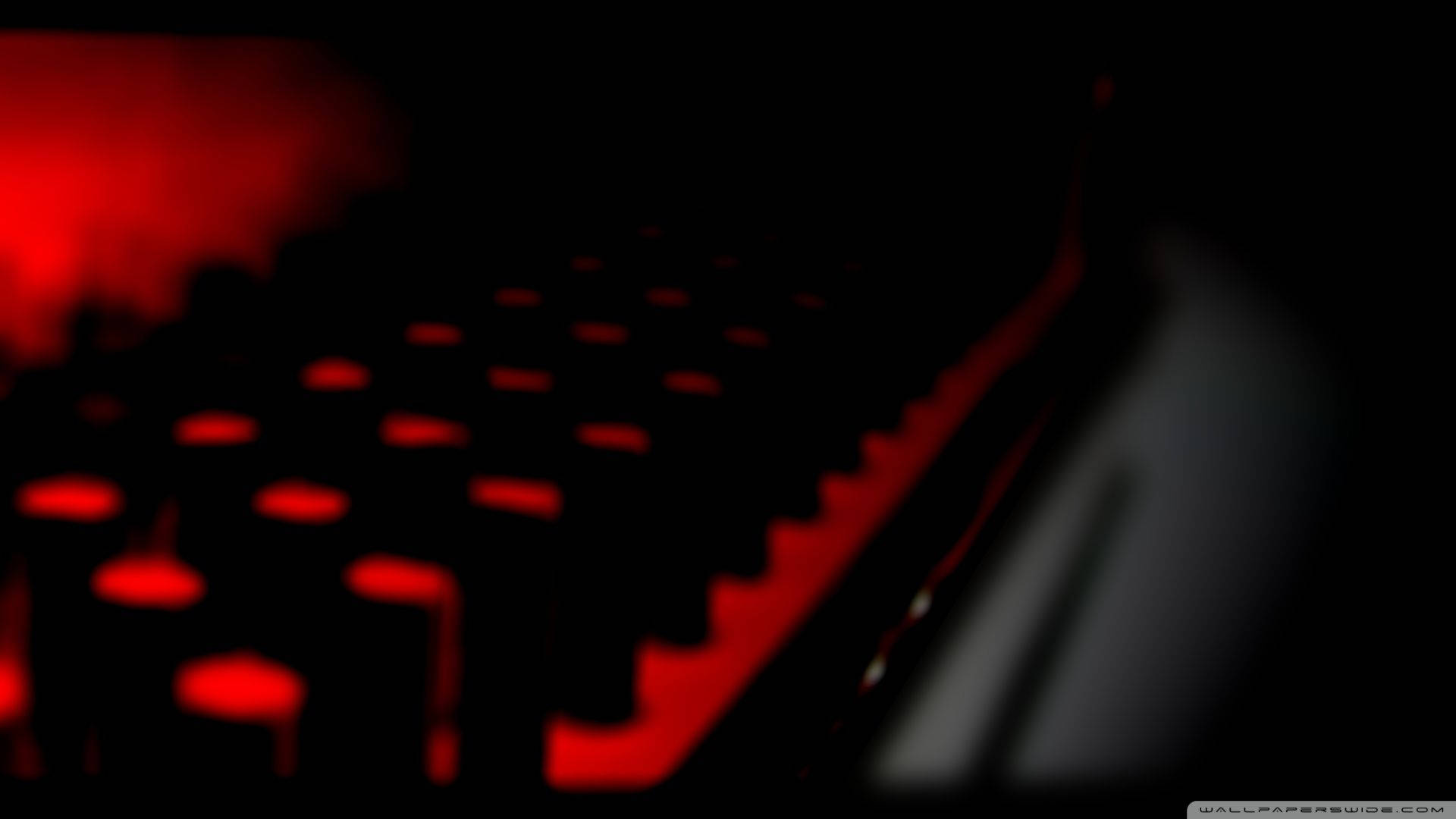 Red And Black Typewriter Background
