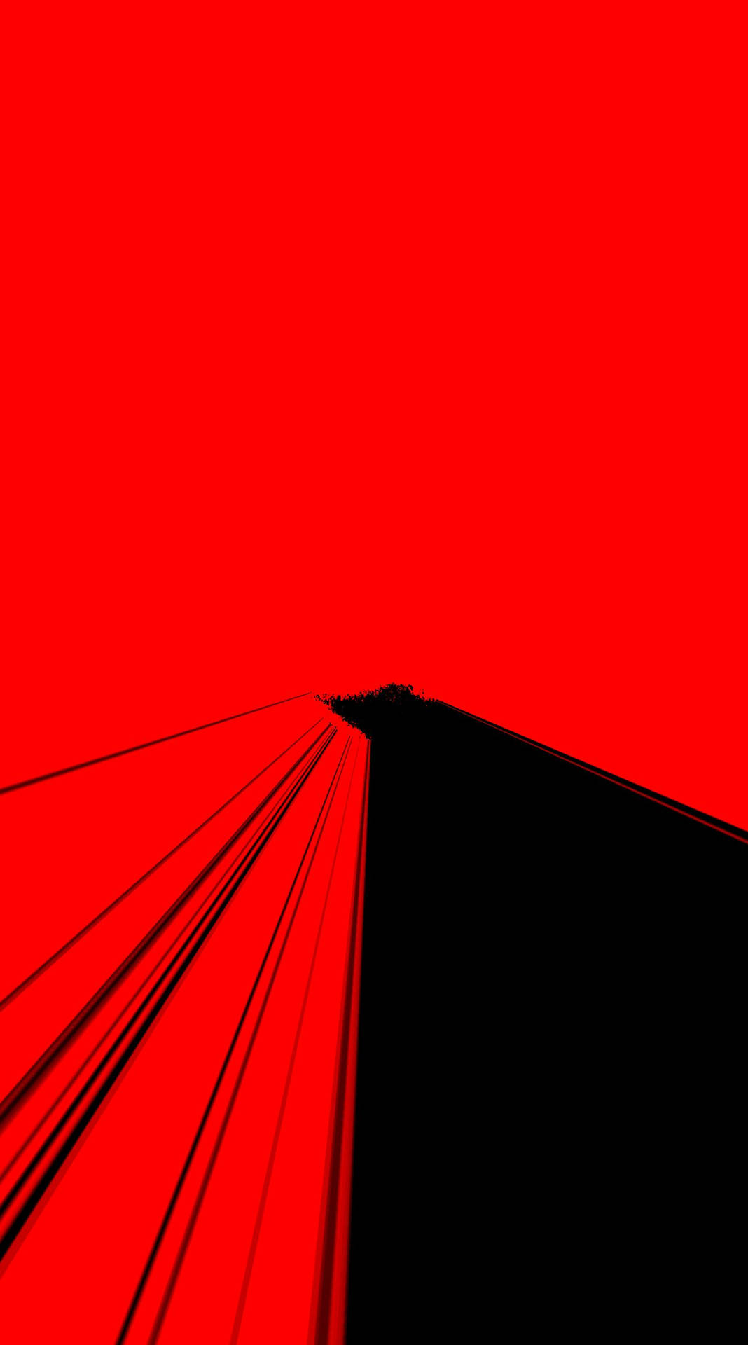 Red And Black Vaporwave Road Background