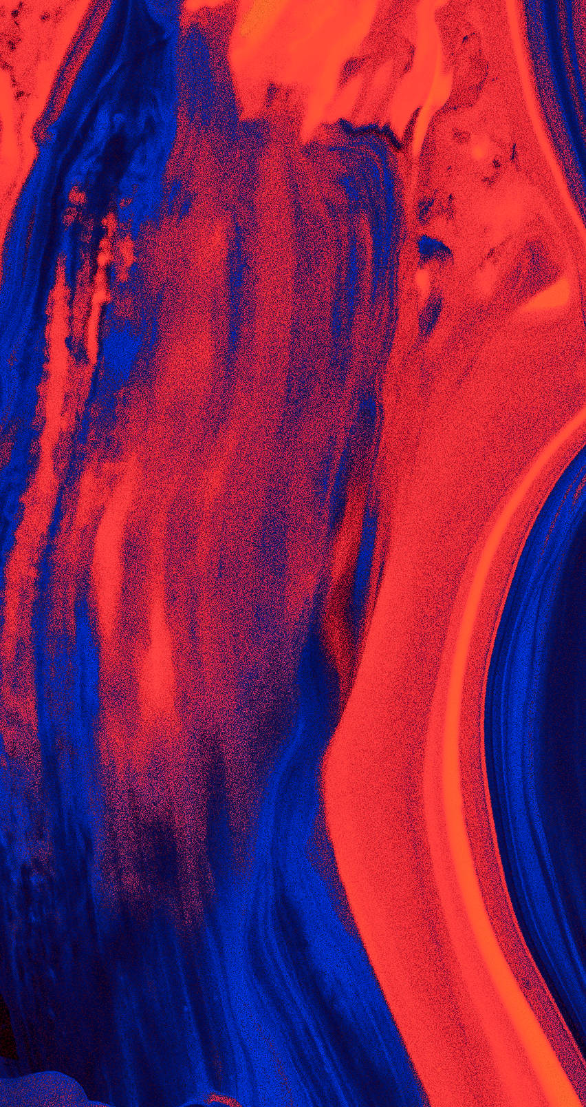 Red And Blue Abstract Painting