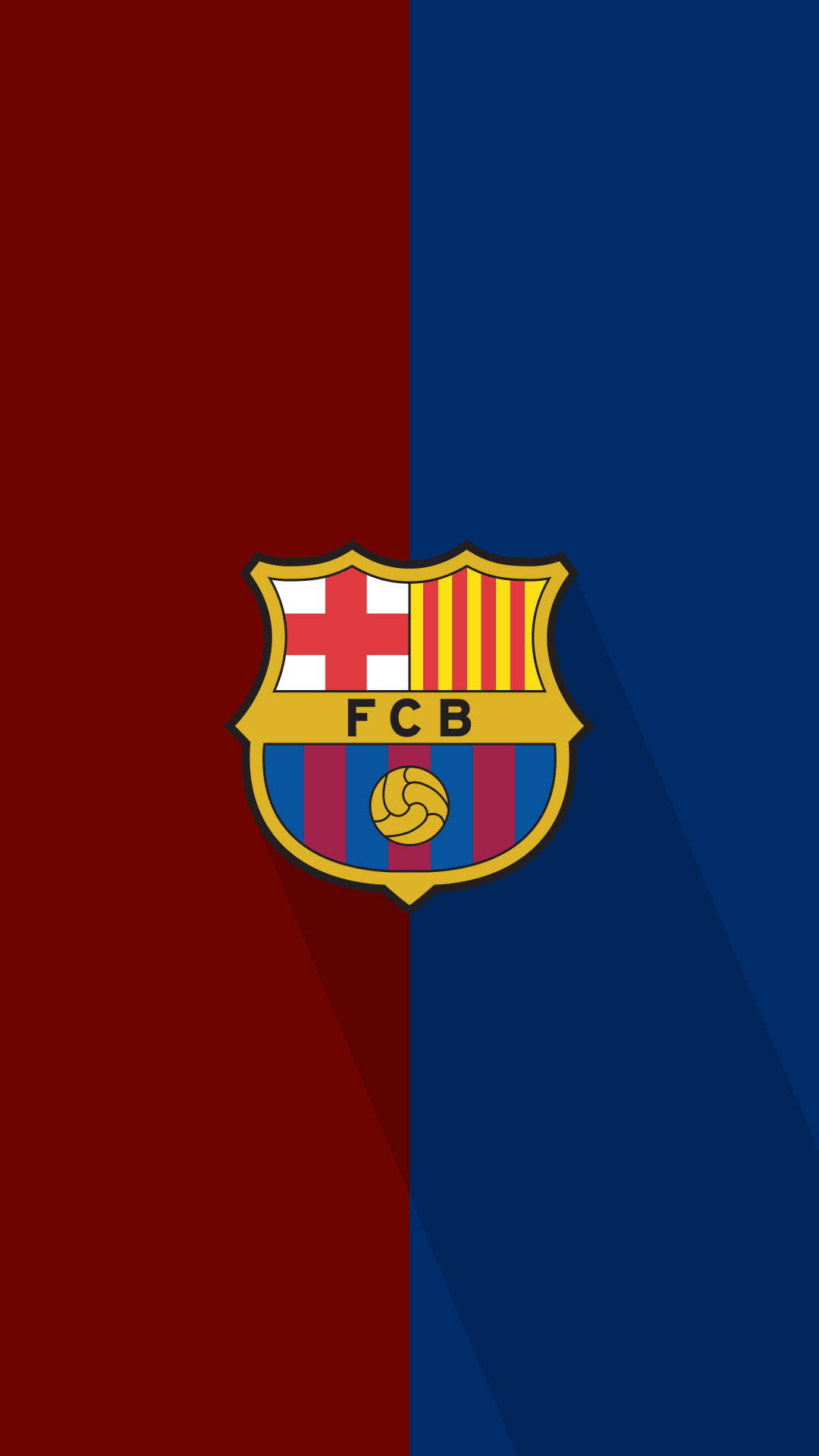 Red And Blue Barcelona Background