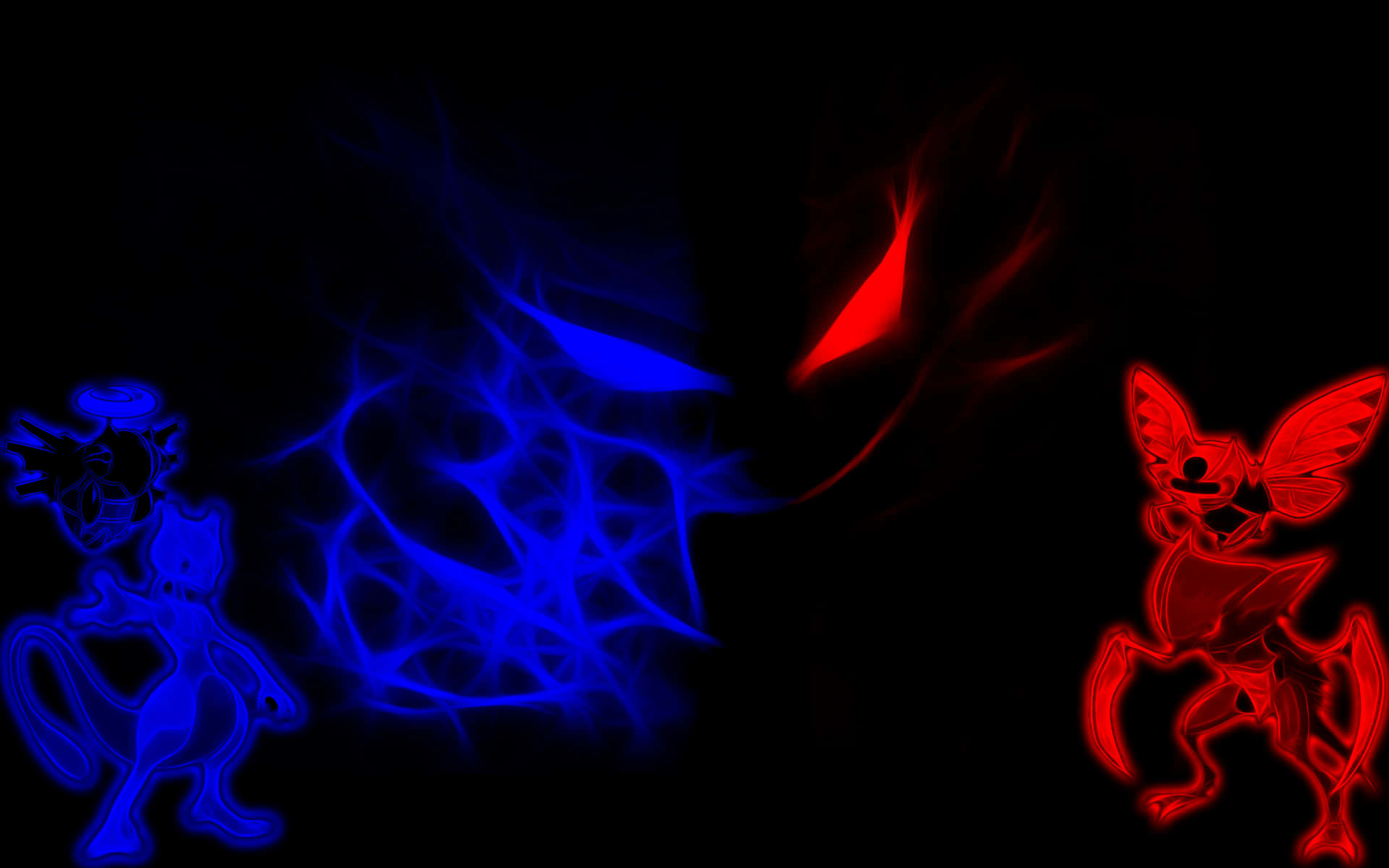 Red And Blue Haunter