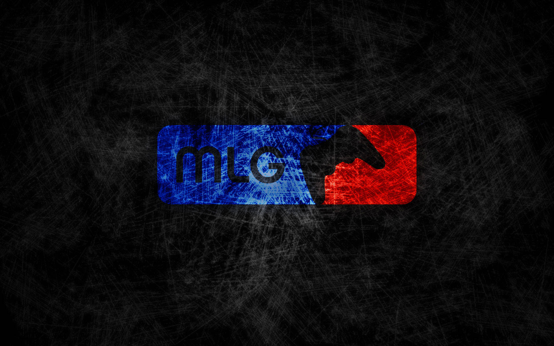 Red And Blue Logo Mlg Background