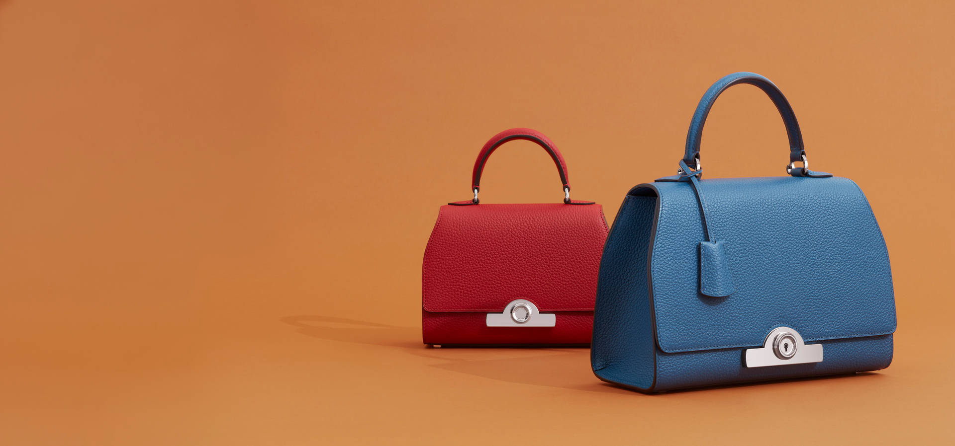 Red And Blue Moynat Rejane Bag Background