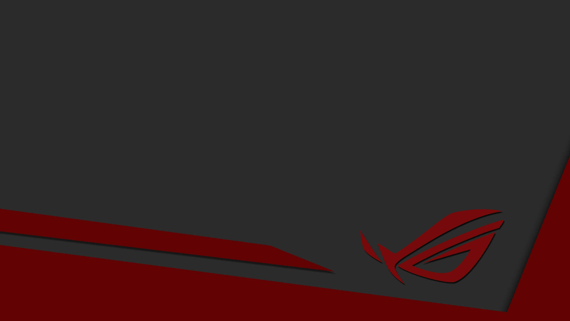 Red And Grey Rog Background
