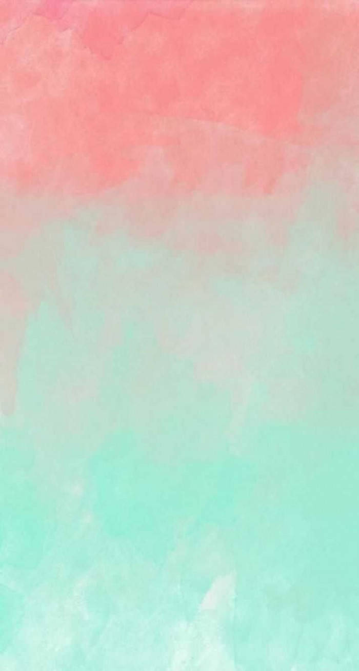 Red And Pastel Green Aesthetic Background