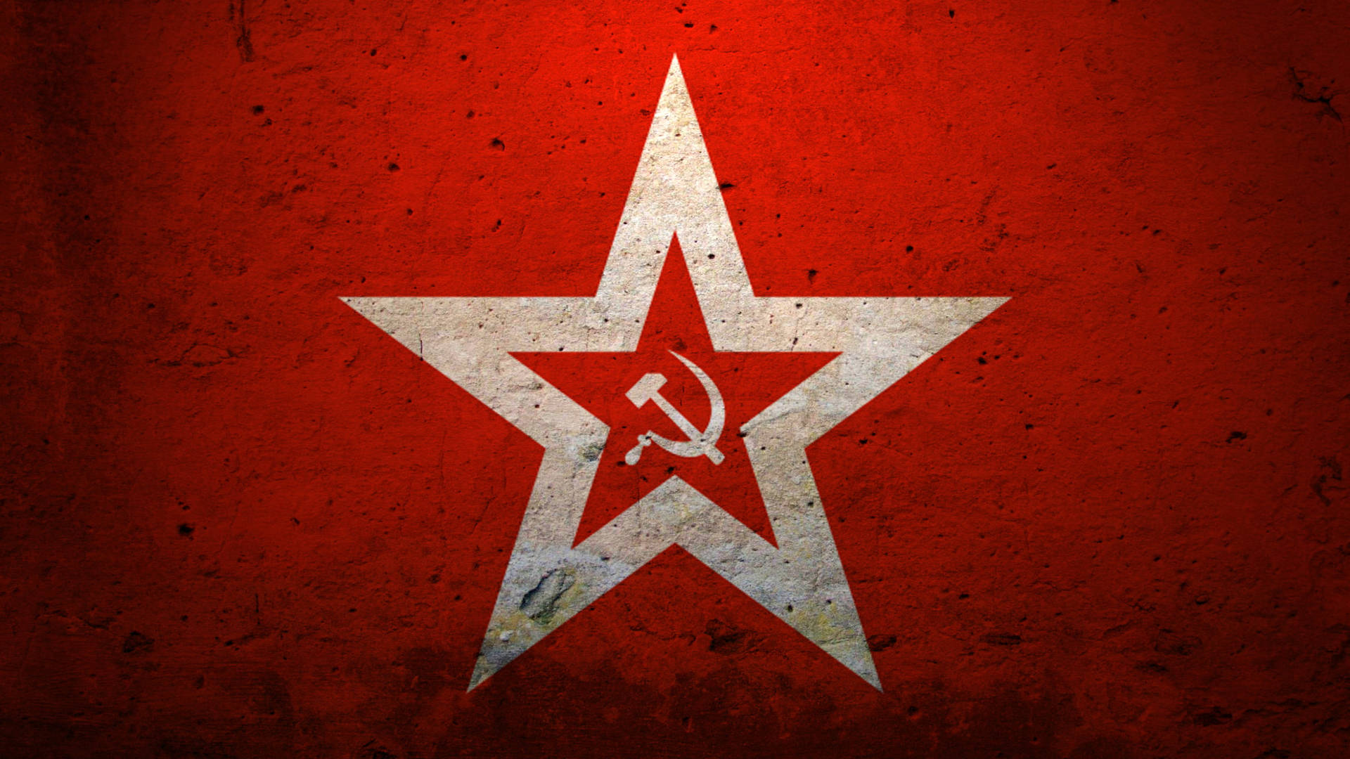 Red And Silver Star Background