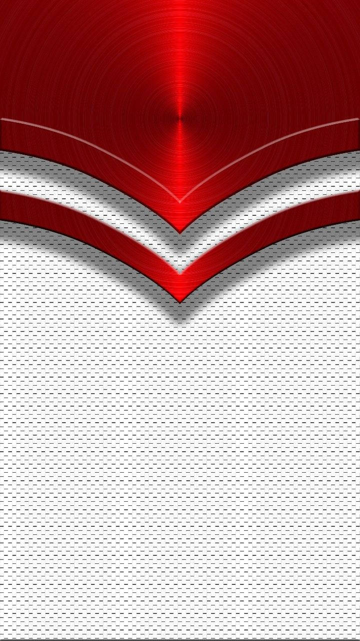 Red And White Abstract Phone Background