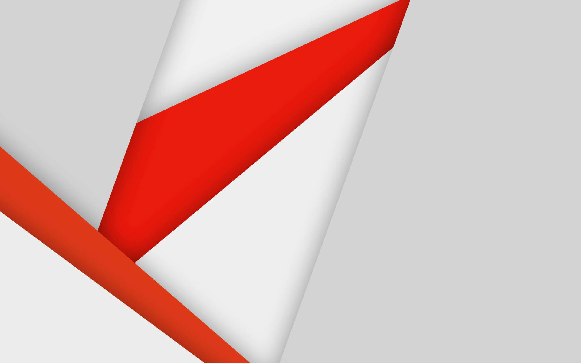 Red And White Android Material Design Background