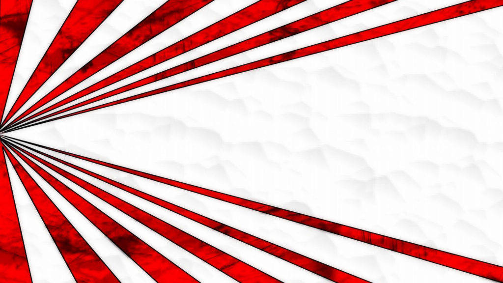 Red And White Diagonal Stripes Rays Background