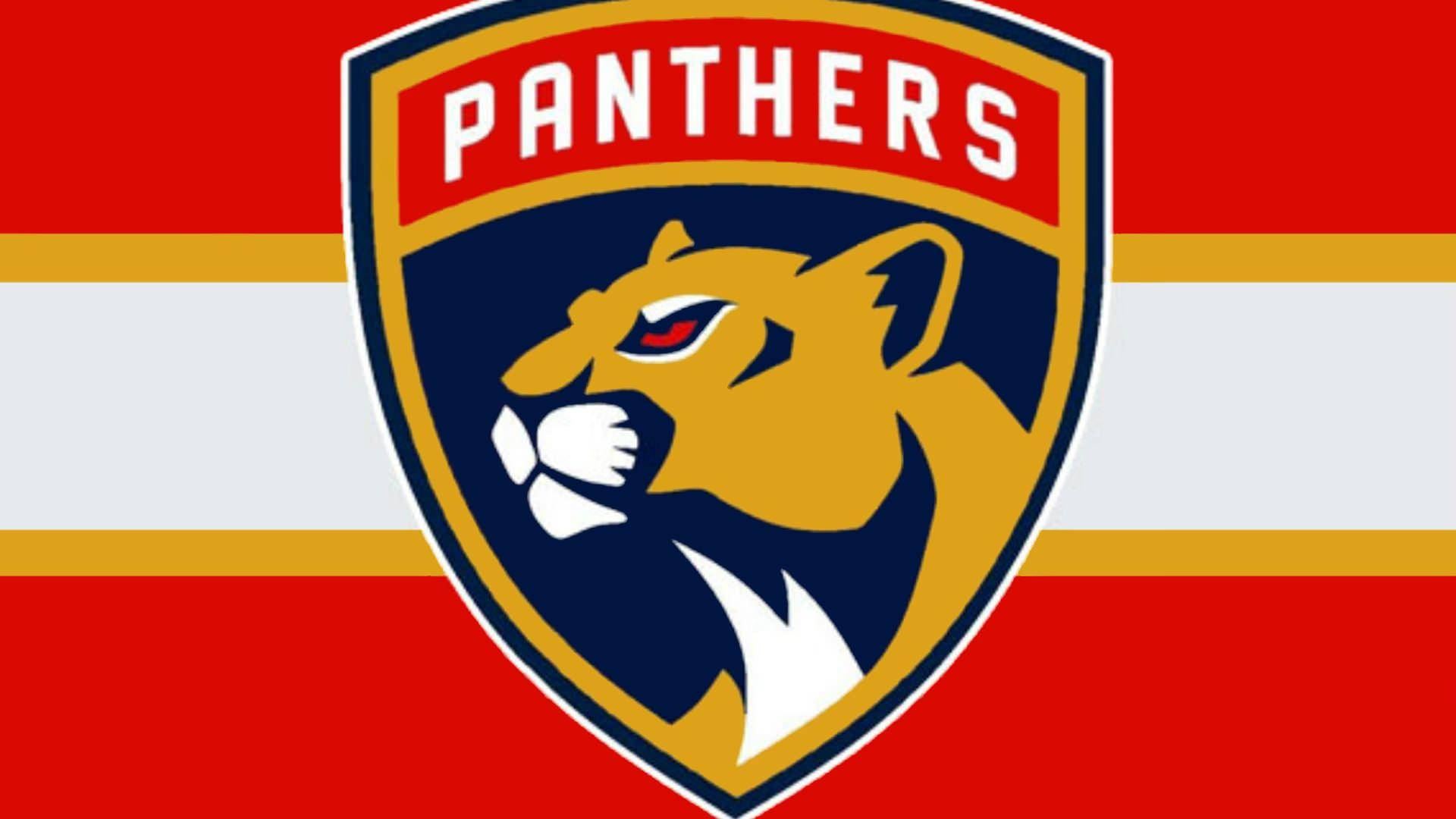 Red And White Florida Panthers Background
