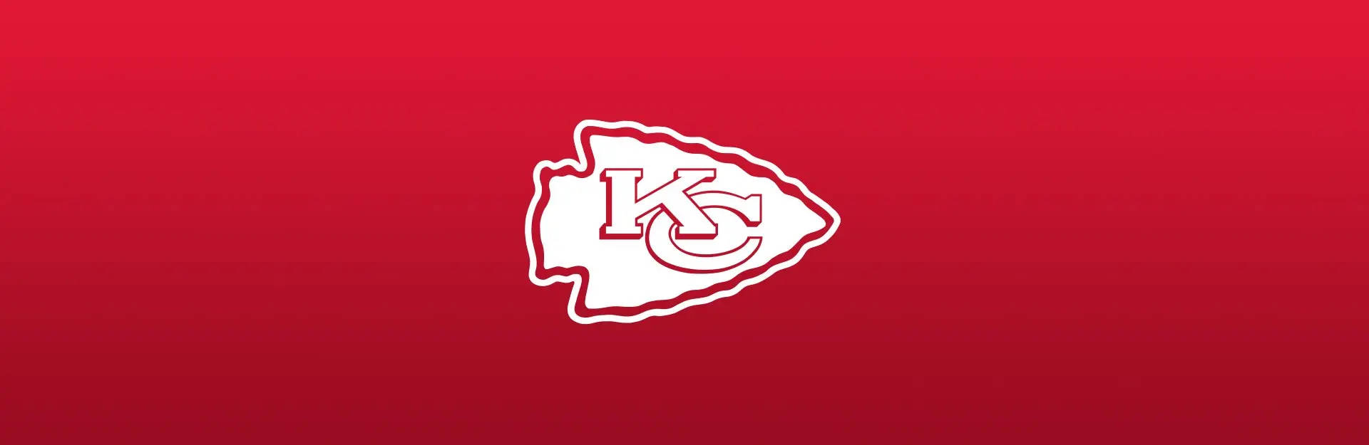 Red And White Kansas City Chiefs Logo Background